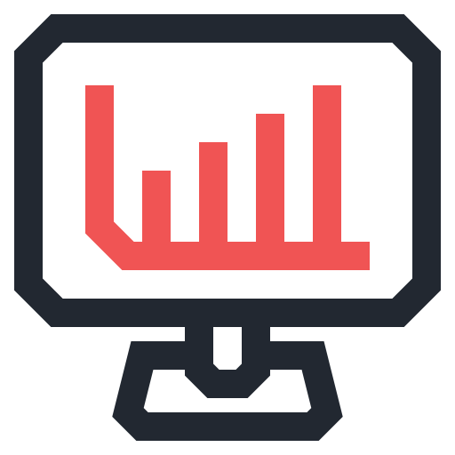 monitor Generic color lineal-color icono