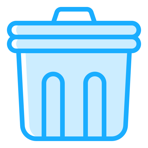 Bin Generic color lineal-color icon