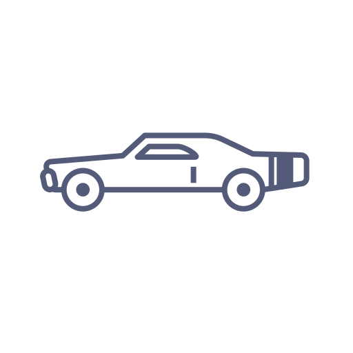 coche americano Generic outline icono