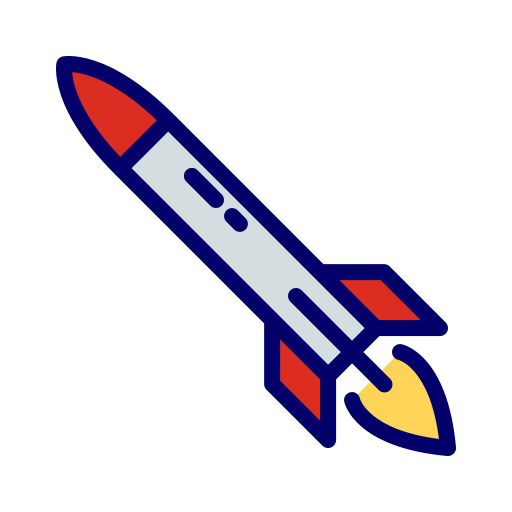 rakete Generic color lineal-color icon