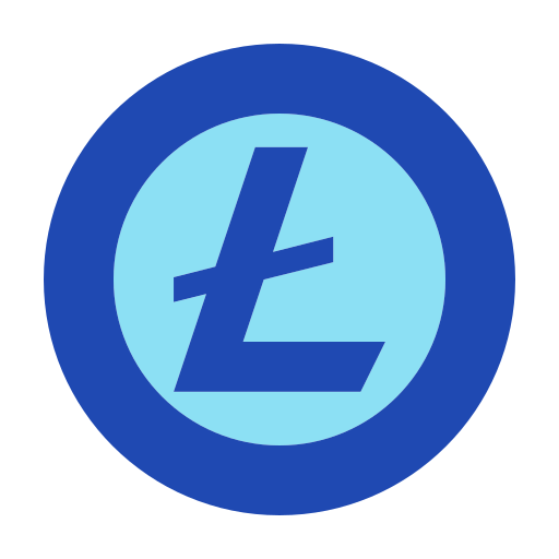 Litecoin Generic color fill icon