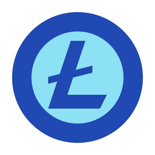 litecoin Generic color fill icono