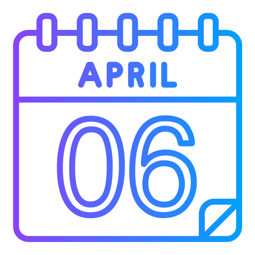 april Generic gradient outline icon