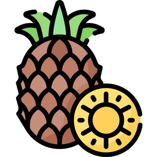 Pineapple Special Lineal color icon
