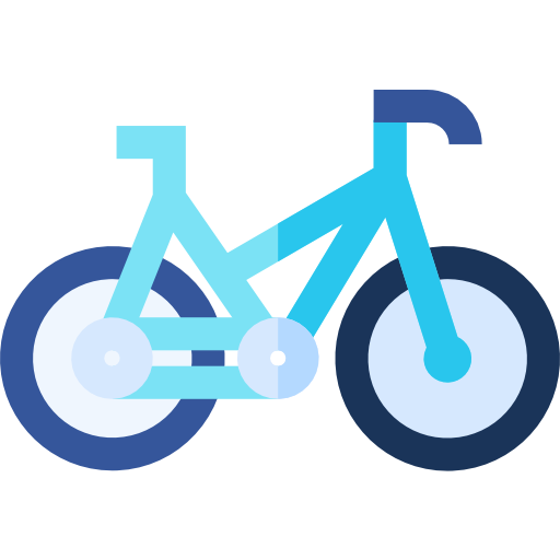 자전거 Basic Straight Flat icon