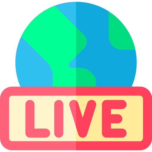 live Basic Rounded Flat icoon