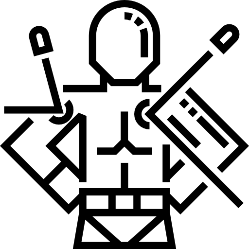 Пуленепробиваемый Detailed Straight Lineal иконка