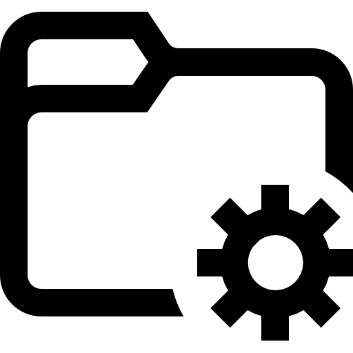 폴더 Super Basic Straight Outline icon