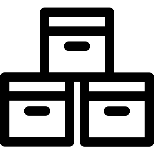 ボックス Basic Rounded Lineal icon