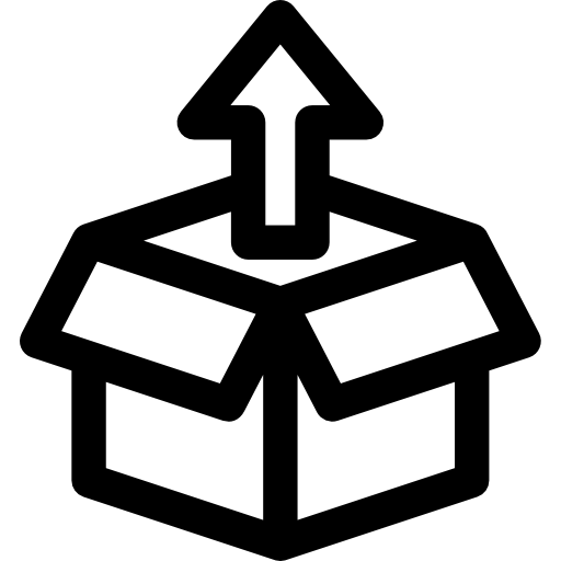 開梱 Basic Rounded Lineal icon