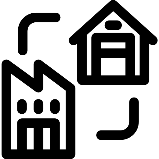 倉庫 Basic Rounded Lineal icon
