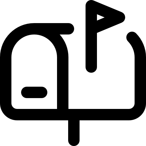 briefkasten Super Basic Omission Outline icon