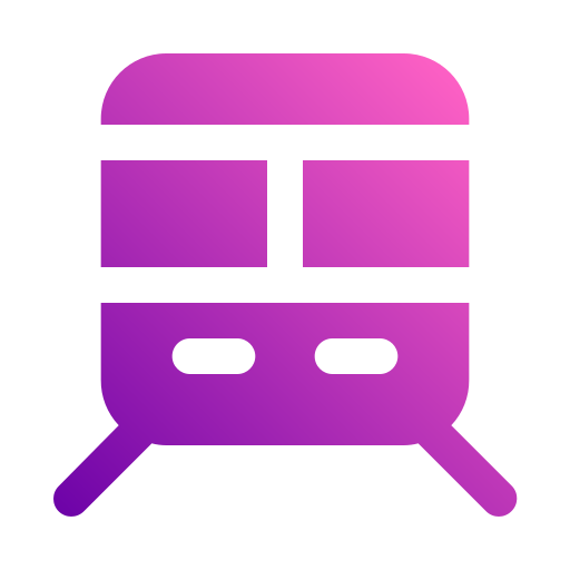 電車 Generic gradient fill icon