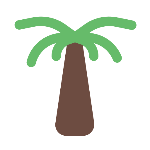 palmera Generic color fill icono