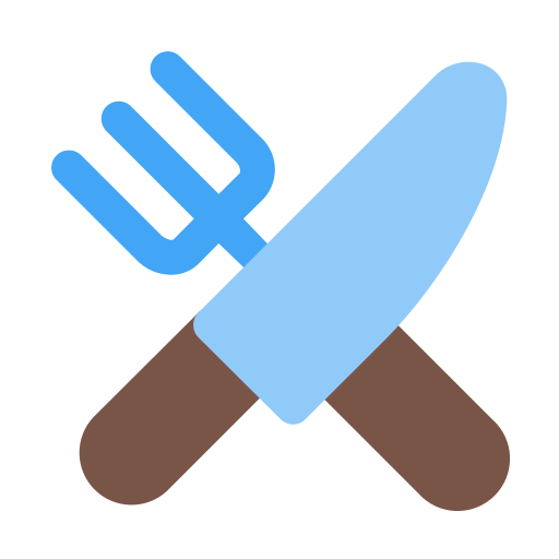 Restaurant Generic color fill icon