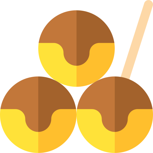 takoyaki Basic Rounded Flat icono