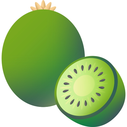 kiwi 3D Color icona