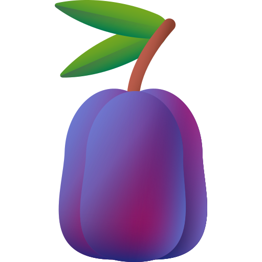 jabłko 3D Color ikona