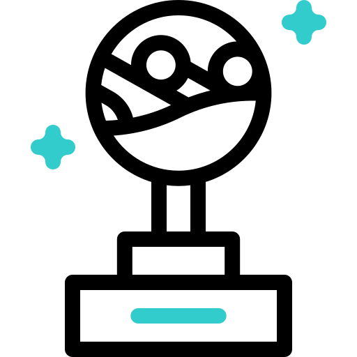 トロフィー Basic Accent Outline icon