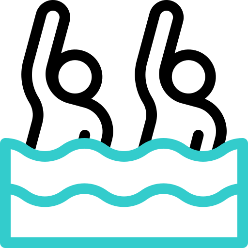 Синхронное плавание Basic Accent Outline иконка