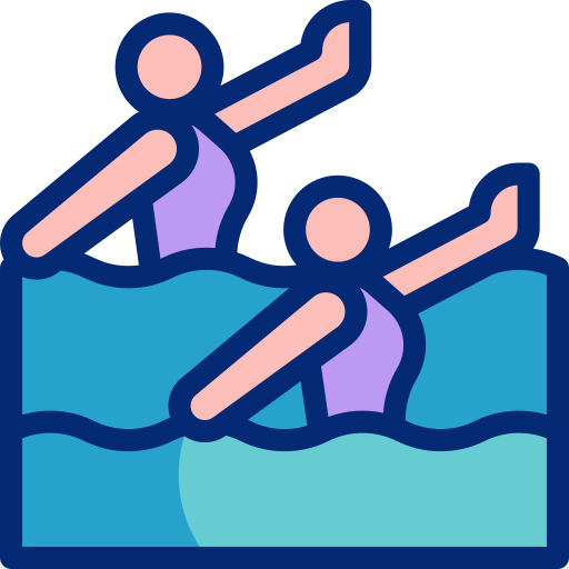 Синхронное плавание Basic Accent Lineal Color иконка