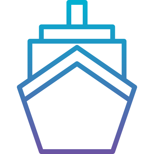 船 Generic gradient outline icon