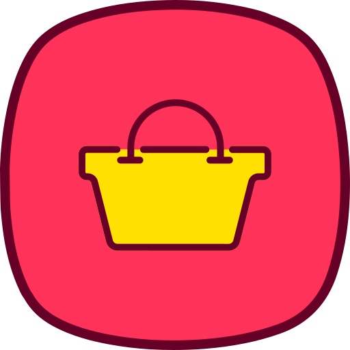 Shopping basket Generic color lineal-color icon