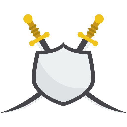 Sword shield Generic color fill icon