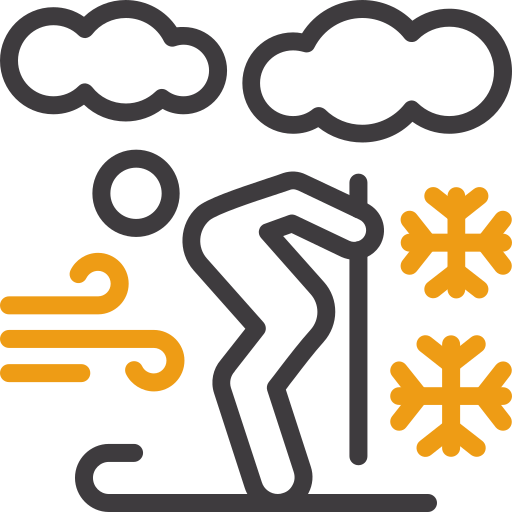 Skiing Generic color outline icon