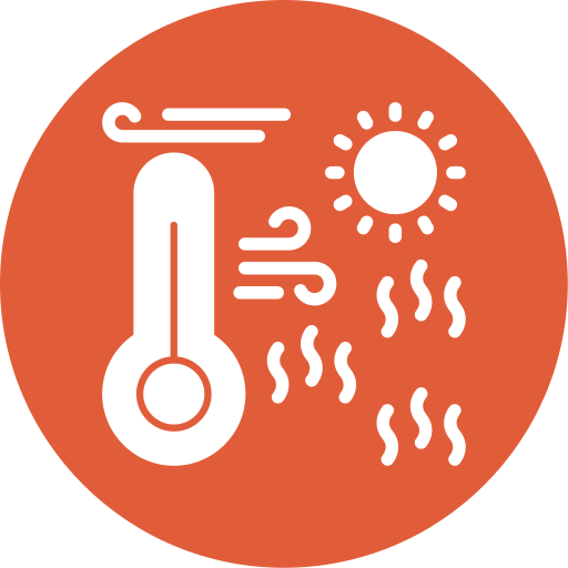 Heatwave Generic color fill icon