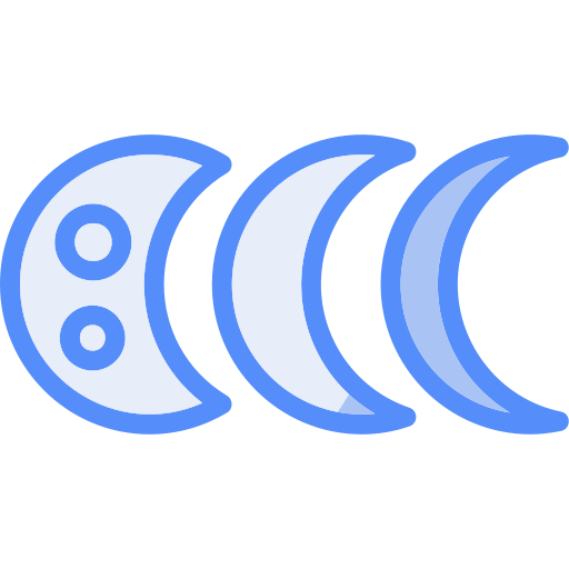 fases de la luna Generic color lineal-color icono