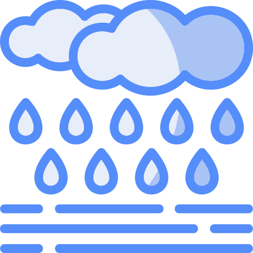 deszczowy dzień Generic color lineal-color ikona