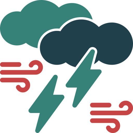 Thundercloud Generic color fill icon