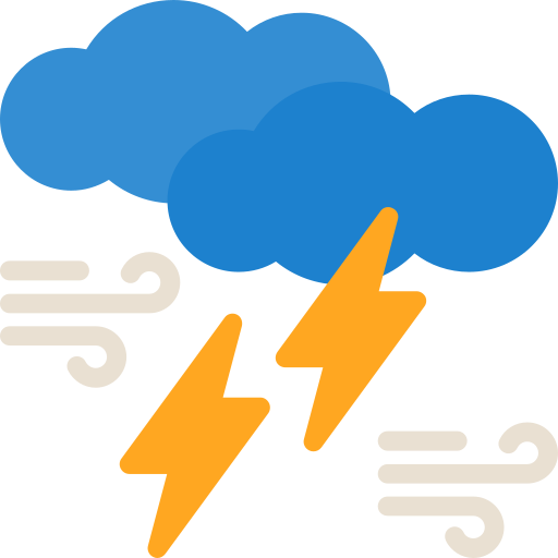 Thundercloud Generic color fill icon