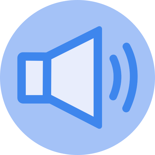 Loud speaker Generic color fill icon