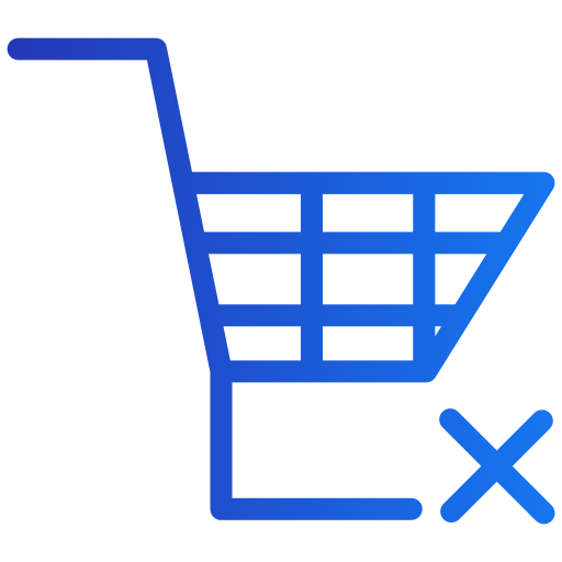 Shopping cart Generic gradient outline icon