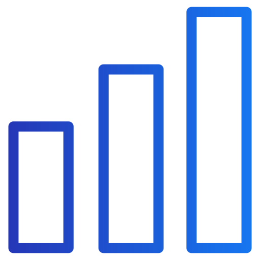 Graph analysis Generic gradient outline icon