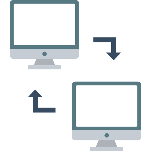 コンピューターネットワーキング Generic color fill icon