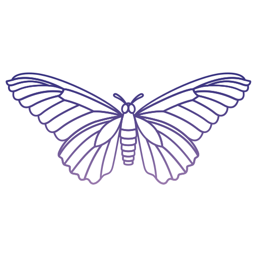 borboleta Generic gradient outline Ícone