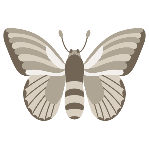 Бабочка Generic color fill иконка