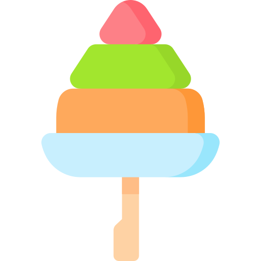 Cotton candy Special Flat icon