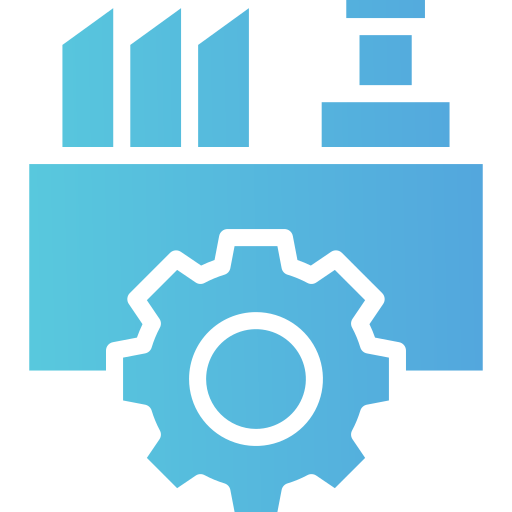 Manufacturing Generic gradient fill icon