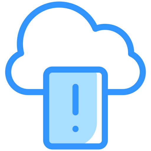 serwer w chmurze Generic color lineal-color ikona