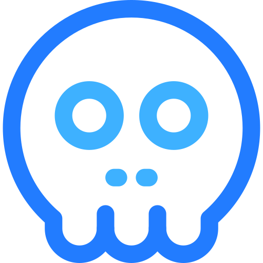 cráneo Generic color outline icono
