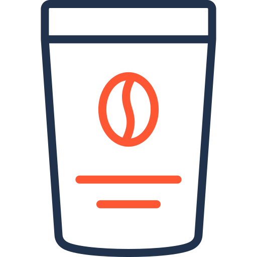 コーヒーバッグ Generic color outline icon