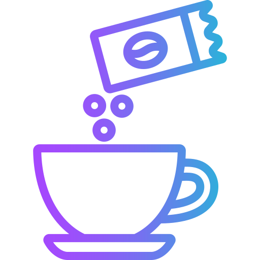 인스턴트 커피 Generic gradient outline icon