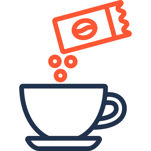 인스턴트 커피 Generic color outline icon