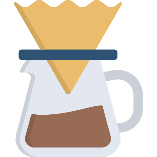 コーヒーフィルター Generic color fill icon