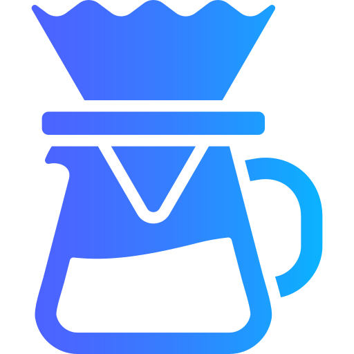 filtro de café Generic gradient fill icono
