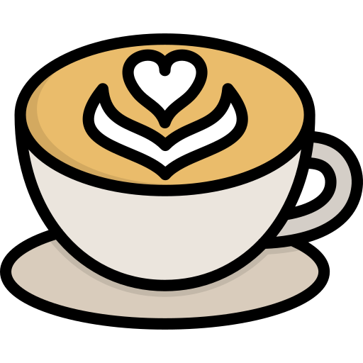 sztuka latte Generic color lineal-color ikona